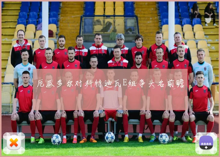 厄瓜多尔对科特迪瓦E组争头名前瞻