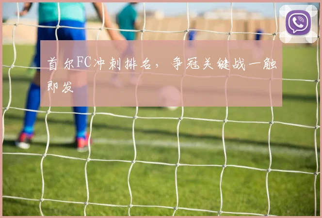 首尔FC冲刺排名，争冠关键战一触即发