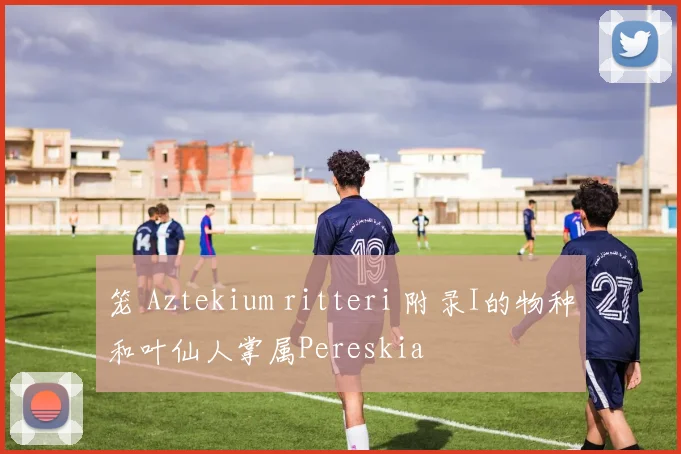 笼 Aztekium ritteri 附录I的物种和叶仙人掌属Pereskia